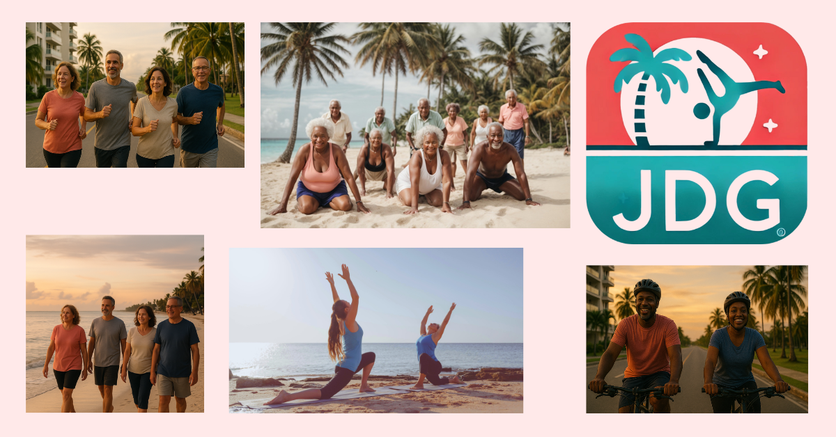 Gimnasia en la playa